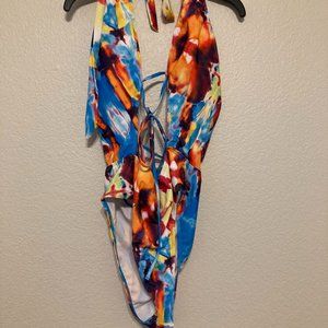 Swimsuit Cutoutfit Tye Die swimsuit size s
